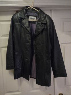 Pelle Studio Wilson's Woman's Leather Coat Size L