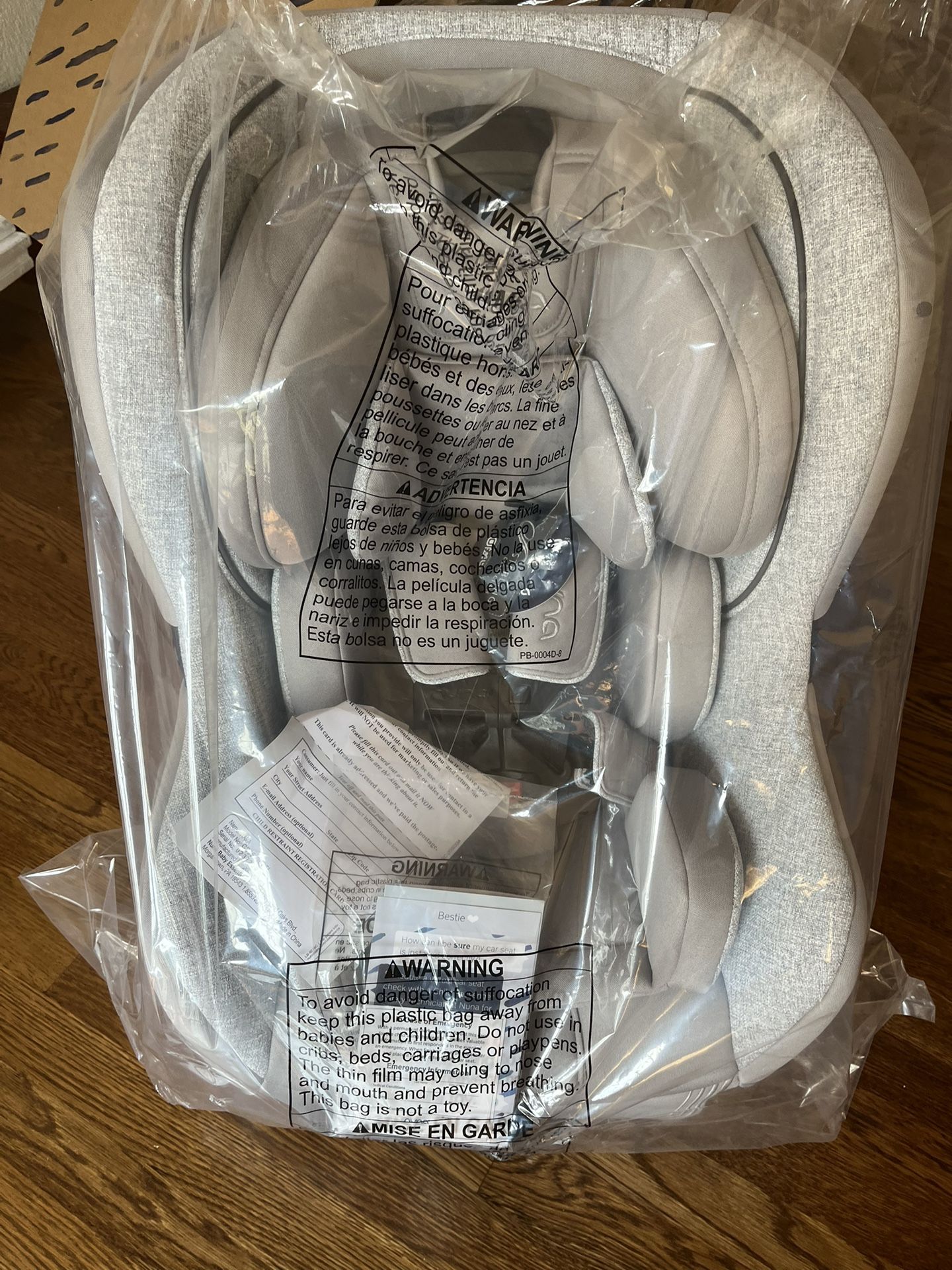 Nuna Rava Convertible Car Seat New- Pending Pu