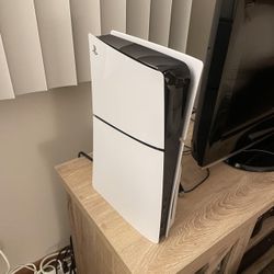 PS5 Slim, With Controller, HDMI, And Power Cord. 