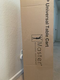 Master Massage Universal Wheeled Table CART