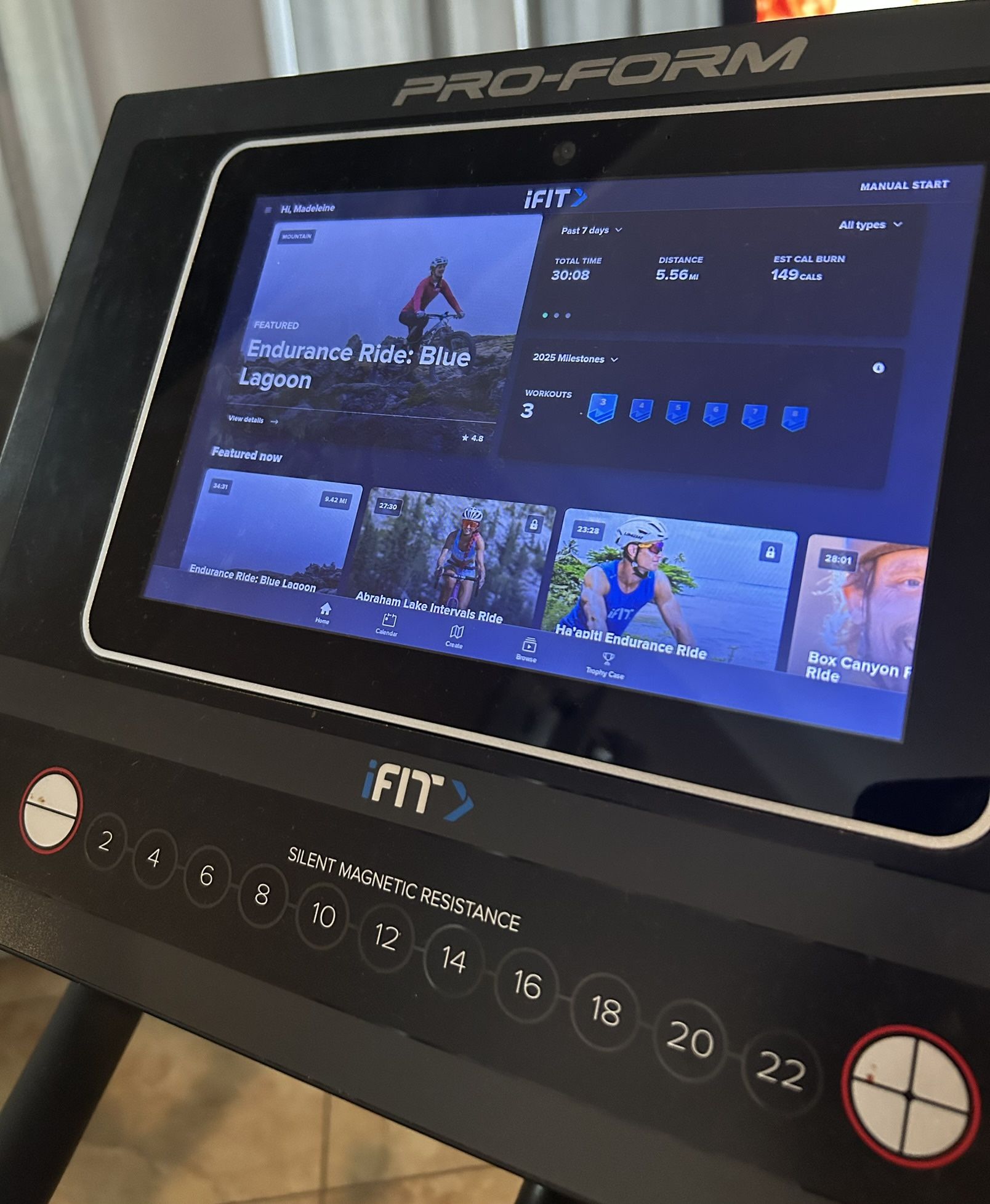 Exercise Bike “Pro form”