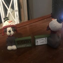 Season Greetings Dog