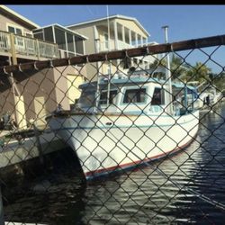 Fishing Boat- 40Ft With  10k Pound Cooler & More