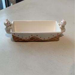 Very Cute Kitten Dish 