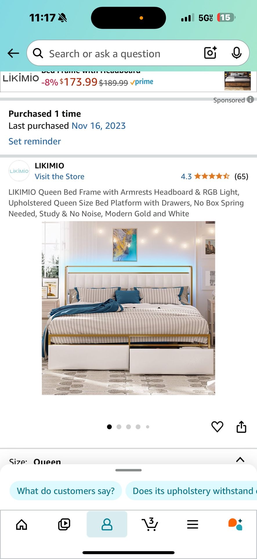 Bed frame
