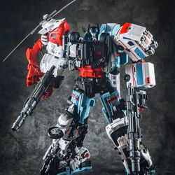 Transformers Yes Model Defensor Combiner set of 5 Protectobots, Brand New Sealed