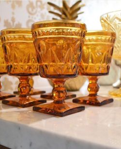 Vintage goblets