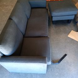 IKEA Style Couch & L Shaped Love Seat "MUST GO"