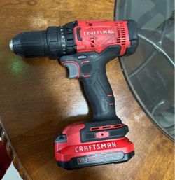 Craftsman V20 Cordless Drill with Battery