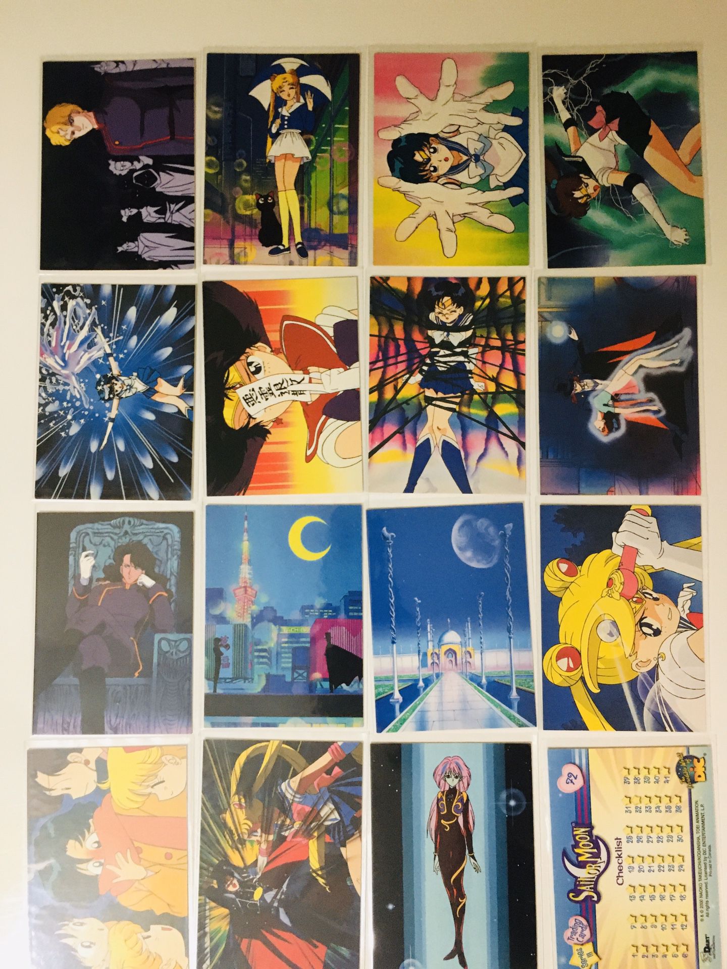 Sailor Moon trading cards