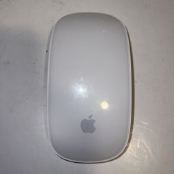 Apple Magic Laser Mouse Wireless Bluetooth White A1296 Untested preowned Read!!   