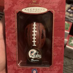 Miami Dolphin 2000 Hallmark Christmas Ornament
