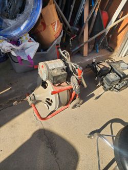 Rigid k400 plumbing snake