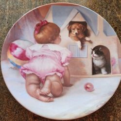 Collectable Knowels Plate -1990