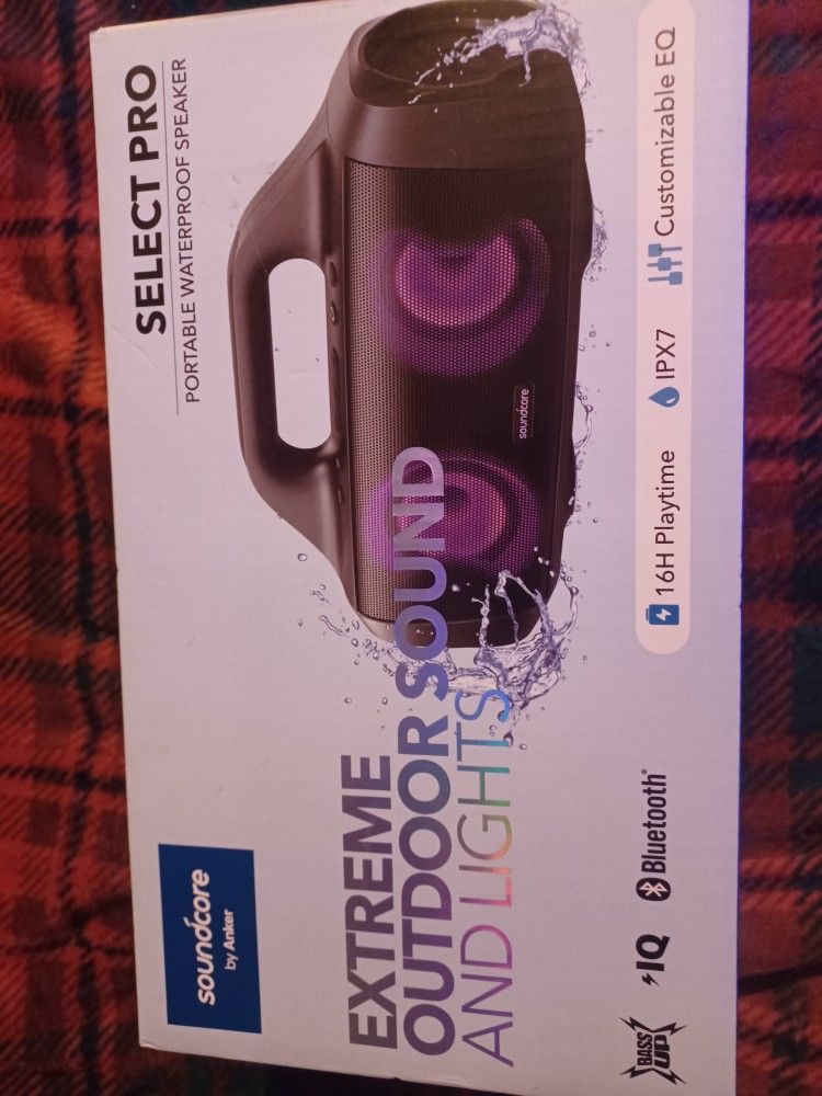 Water Proof  Bluetooth Speaker  New IN Box