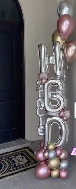 Balloons - Happy Birthday