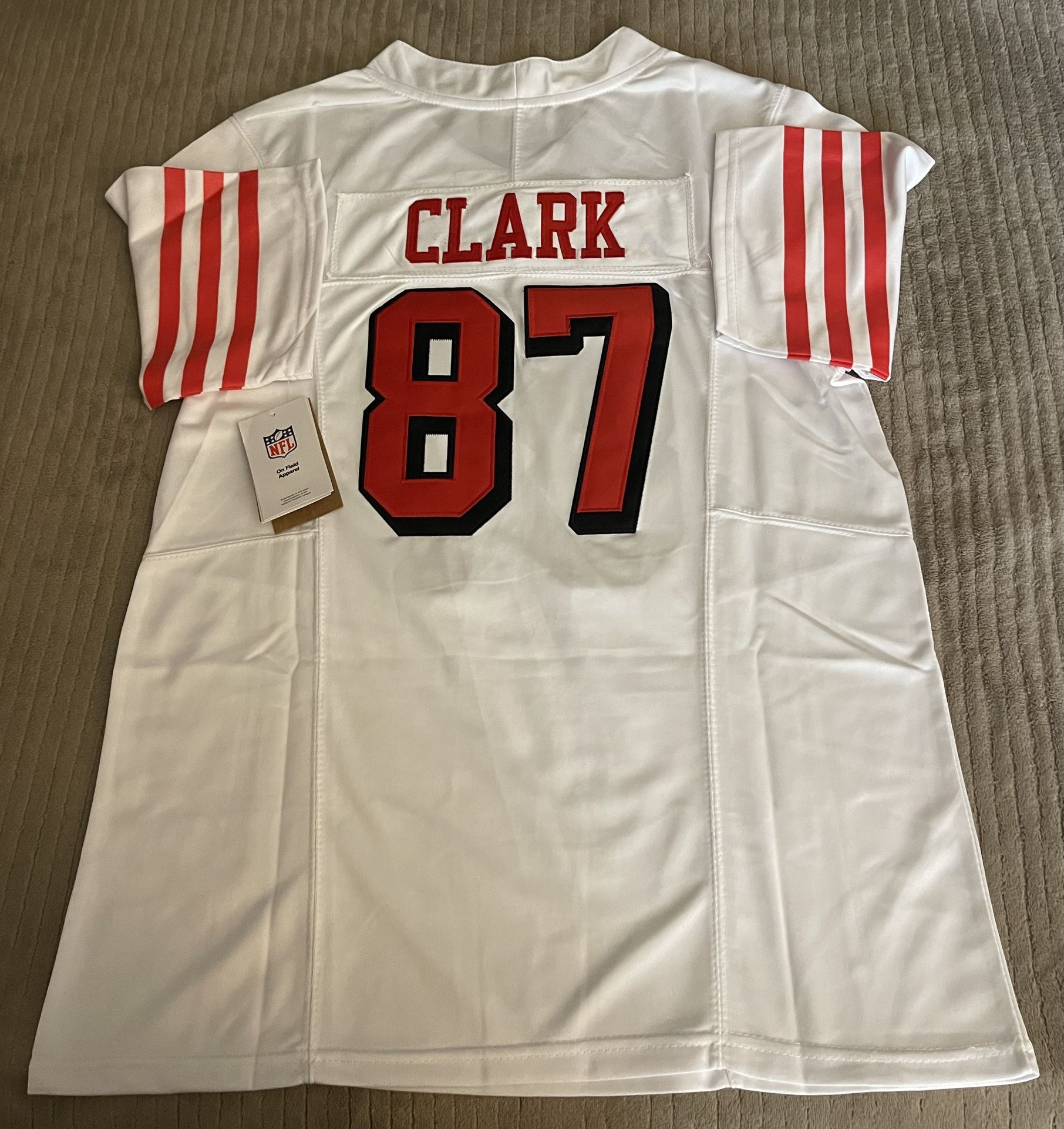 Clark White 49ers Jerseys