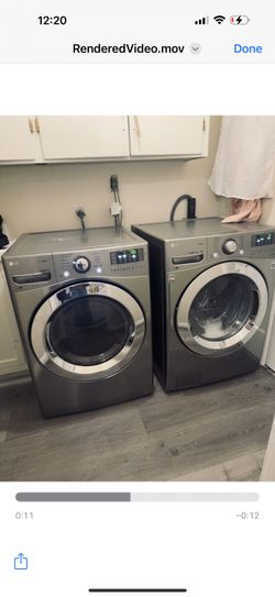 Lg washer dryer works great