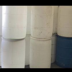 Plastic 55Gal Drums 