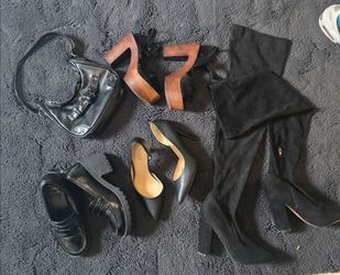 Black shoes