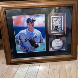 Richie Sexson Multiple Picture in Milwaukee Brewer Uniform