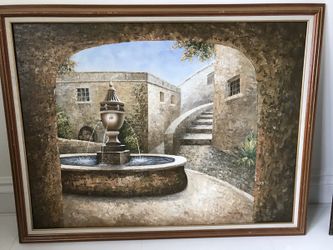 Three Fountain Painting