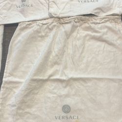 Four Versace Drawstring Bags 