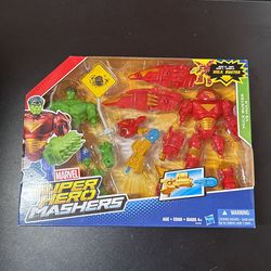 New Marvel Super Hero Mashers HULKBUSTER HULK 6" Figure Armor Up Buster Mash Up