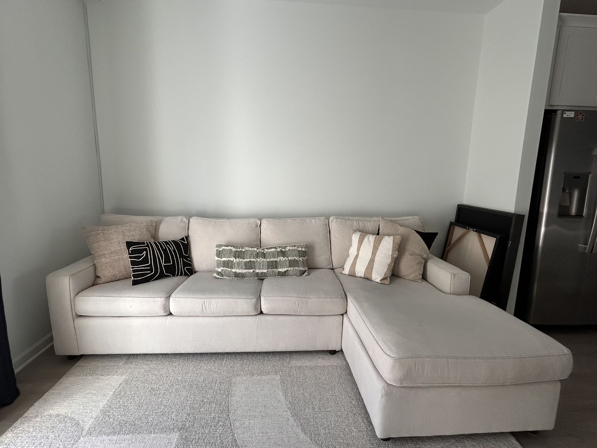 Cream Sectional Couch