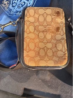 Used coach cross bag