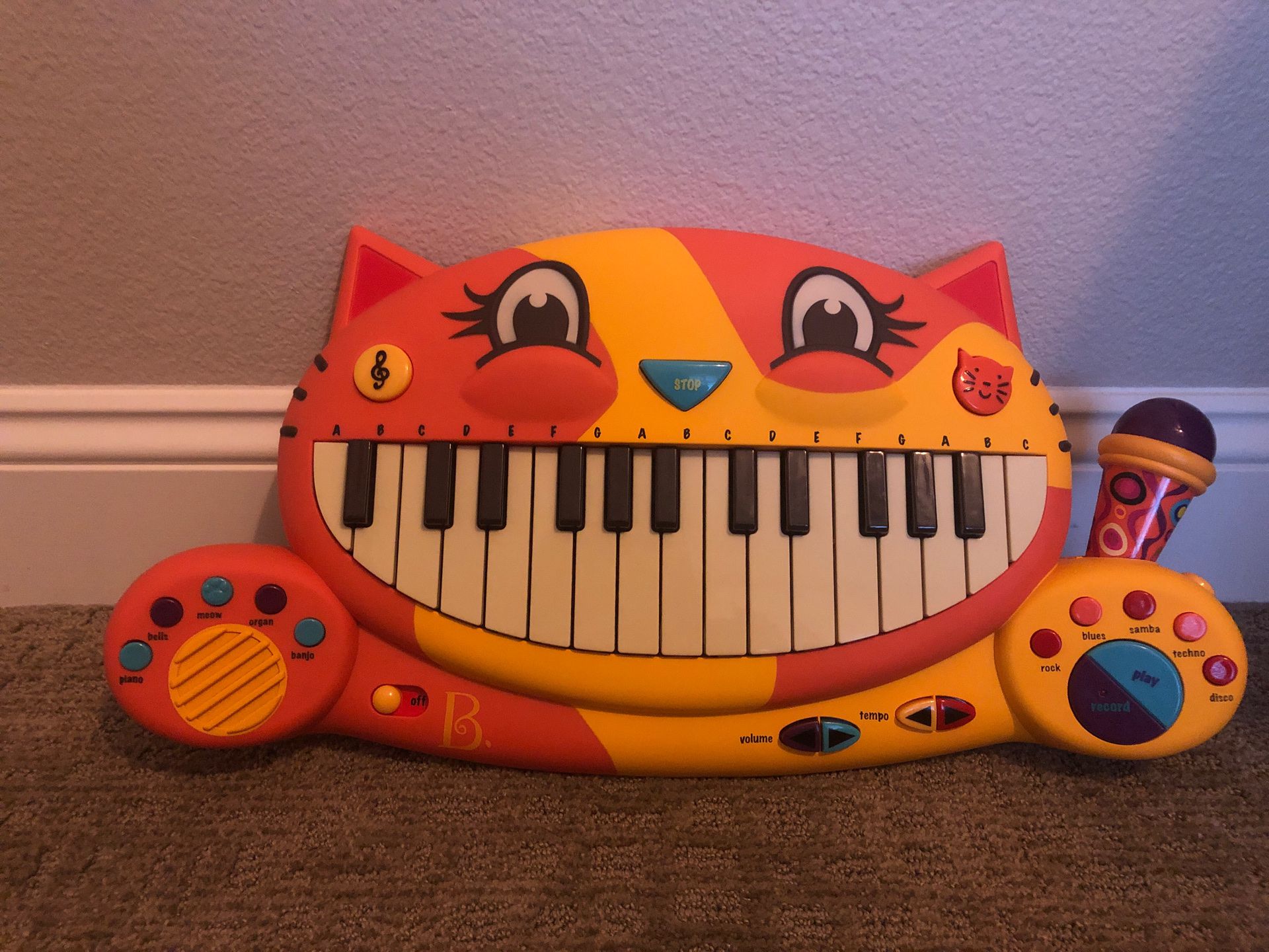 Cat kid piano