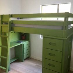 Loft Bed With Dresser And Desk