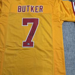 Harrison Butker Signed Autograph Custom Jersey- Metabilia Coa-Kansas City Chiefs