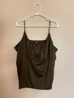 Brown 2XL Blouse