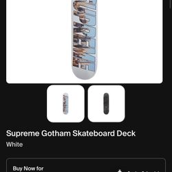 SUPREME TWIN TOWERS SKATEBOARD 