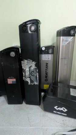 used ebike batteries