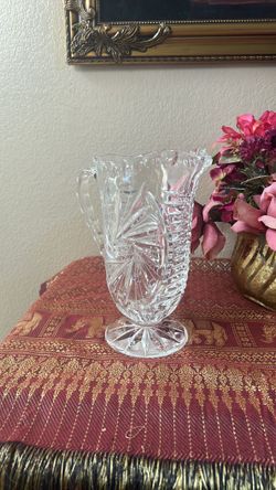 Glass pitcher