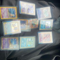 Vintage Pokemon Cards 