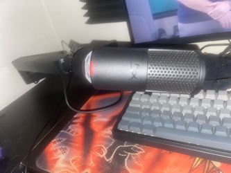 HyperX SoloCast 2 – Gaming USB Condenser Mic W/ Low Profile Mic Arm