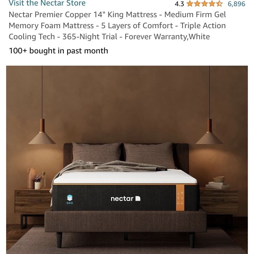 King Mattress With Frame