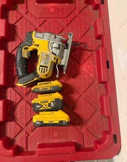 Dewalt jigsaw and batteries