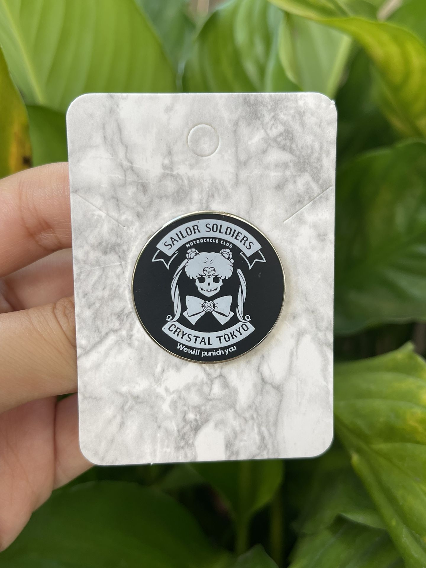 Sailor Moon Skeleton Soldiers Pin
