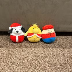 Squishmallow peanut’s holiday 3 pc