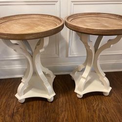 2 Side Tables