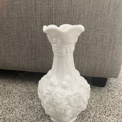 Milk Glass Vase