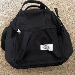 Black Mini Backpack