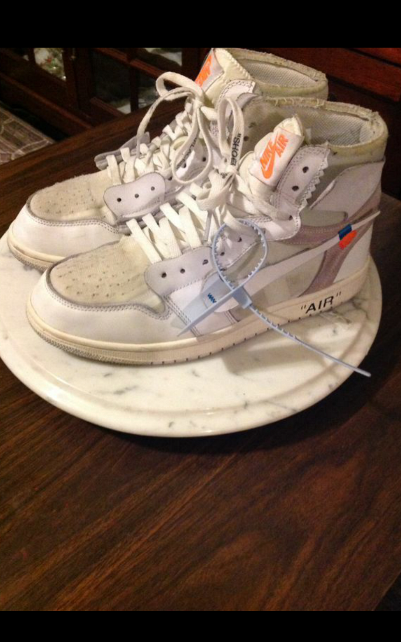 Air Jordan 1 Off -White NRG (white) used size 11 for Sale Los Angeles, CA - OfferUp