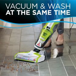 Bissell Crosswave Mop & Area Rug Cleaner Wet/Dry Vacuum 