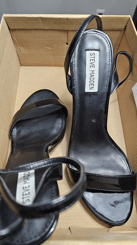 Steve Madden Heels Black 10W