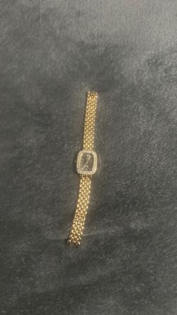 Gold-Tone Women's Bracelet Watch